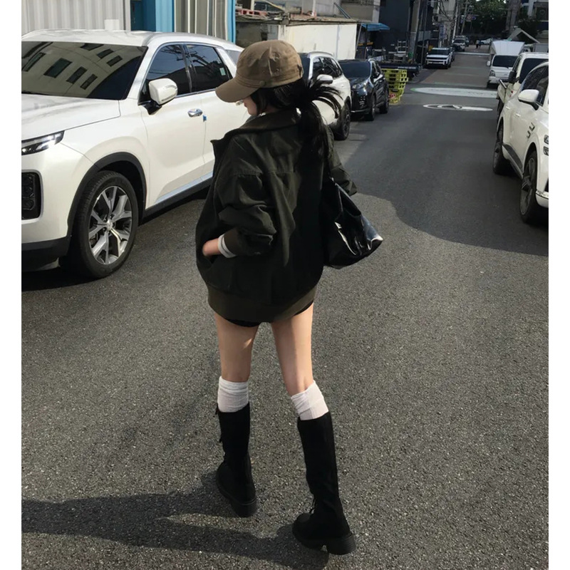 Women's Loose-Fit Casual Jacket - Image 2