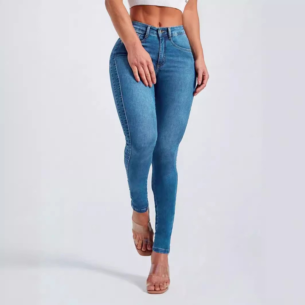 Stretch high-rise jeans - Image 3
