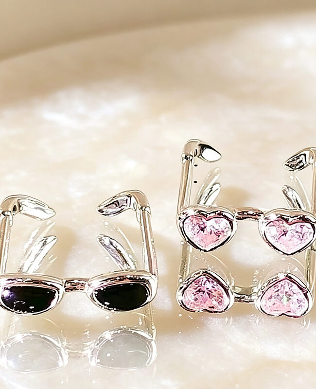 The Elodie Adjustable Ring with Open Finger Opening Detail – La Rose Couture Jewellery & Accessories