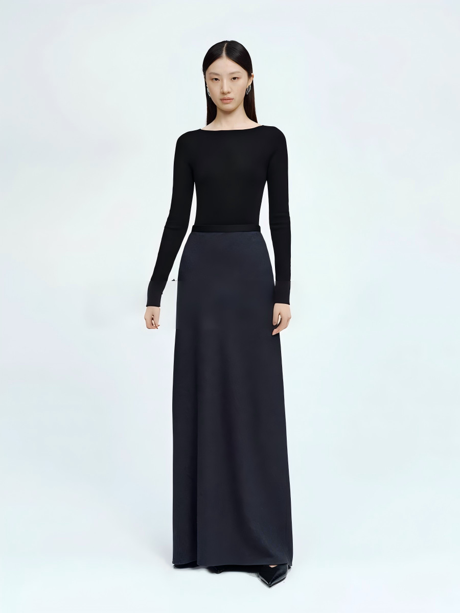 Mid-Waist Maxi Skirt - Image 4