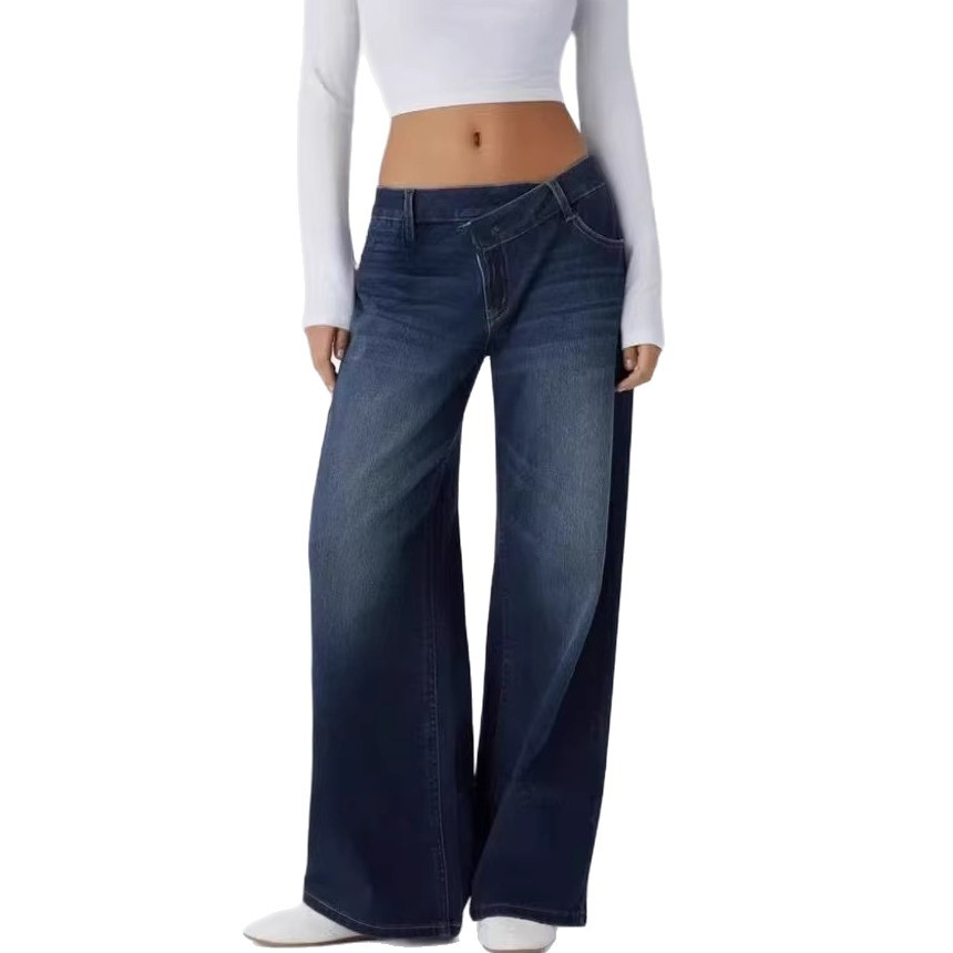 Womens Denim Trousers - Image 2