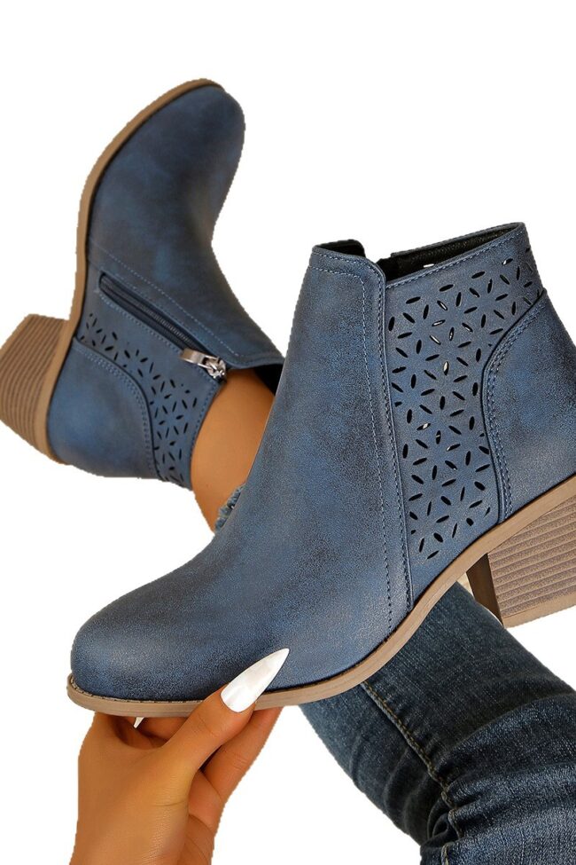 The Valerie Boots Silhouette Detail – La Rose Couture Shoes & Footwear