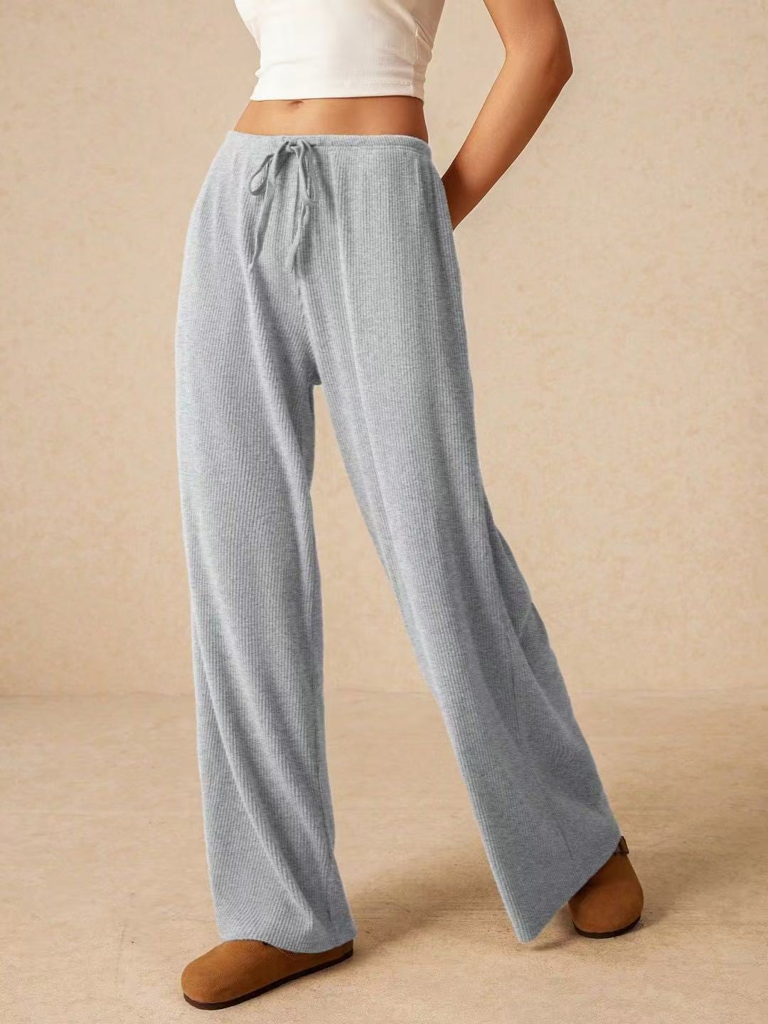 Casual Loose Popular Fashion Elegant Wide-Leg Pants - Image 3