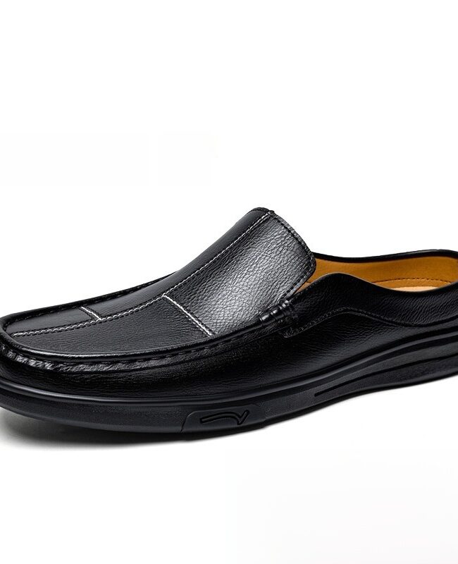 The Madeleine Breathable Leather Slip on Shoes Detail – La Rose Couture Shoes & Footwear