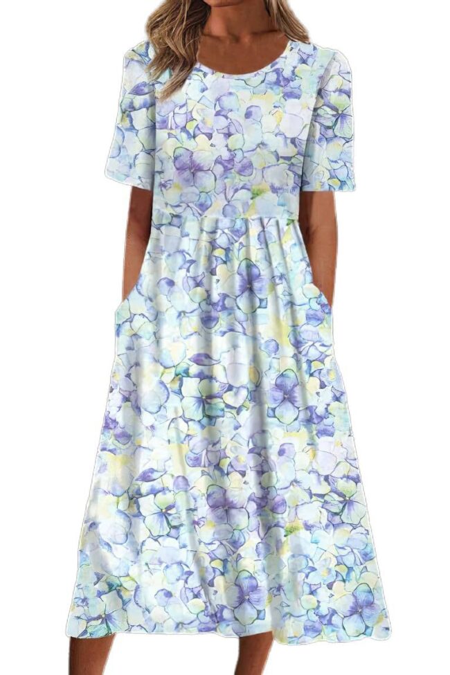 The Astrid Floral Print Bohemian Maxi Dress Detail – La Rose Couture Dresses & Gowns