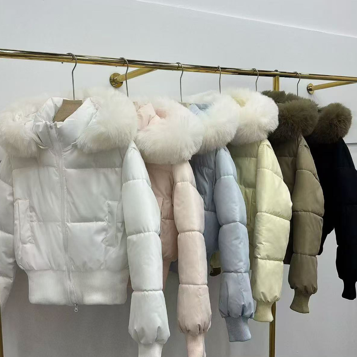 Womens Cotton Coat - Image 4