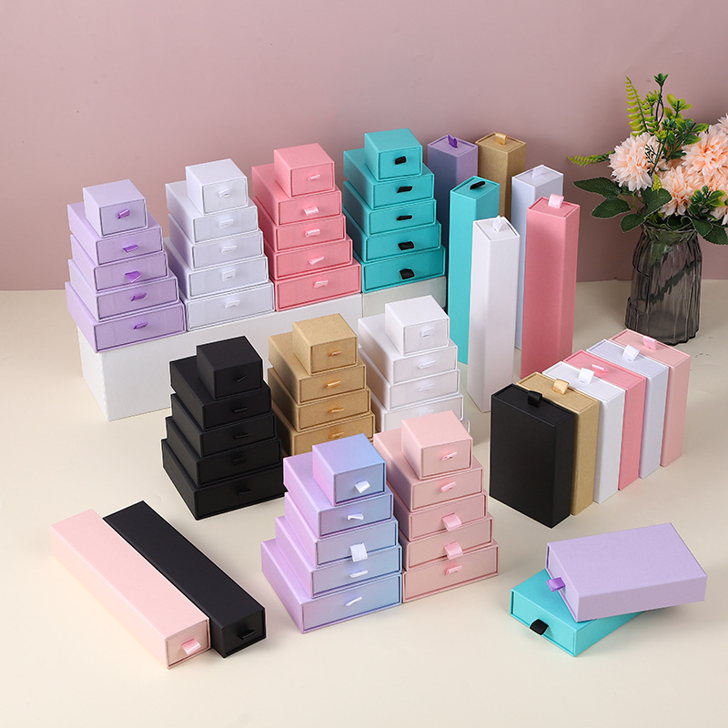 Paper jewelry box