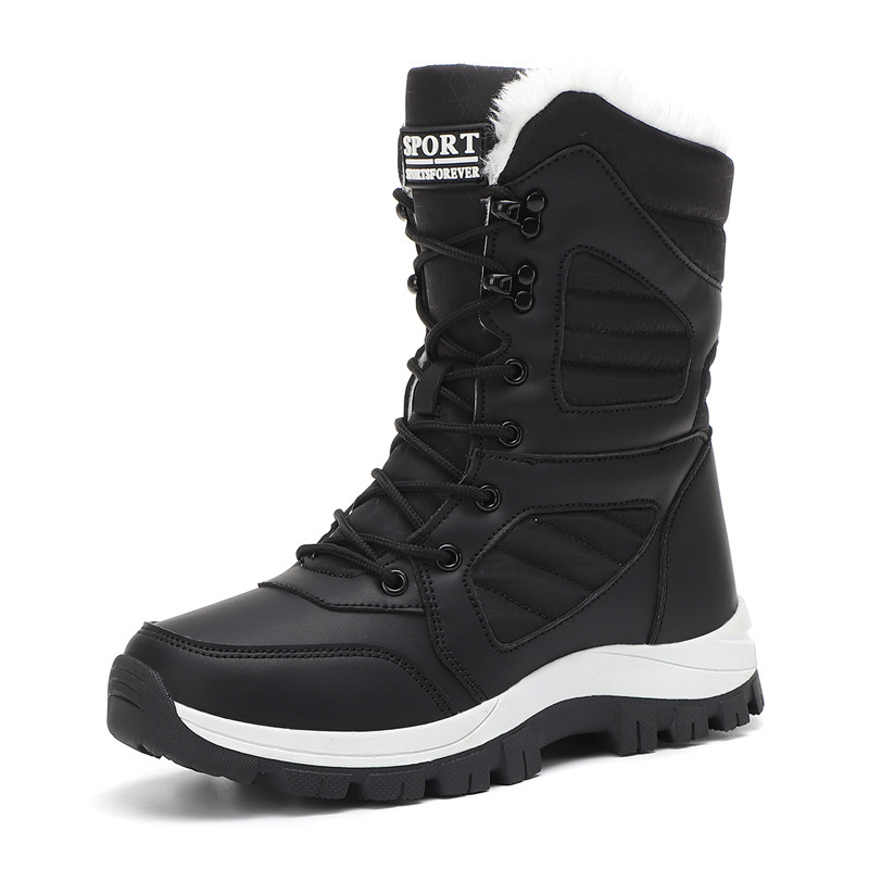 Women's Warm Fleece Lined Snow Boots - Image 4