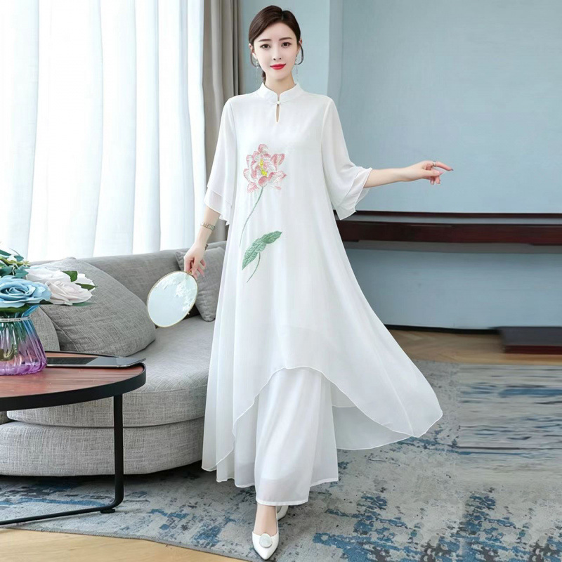 Dress chiffon pants