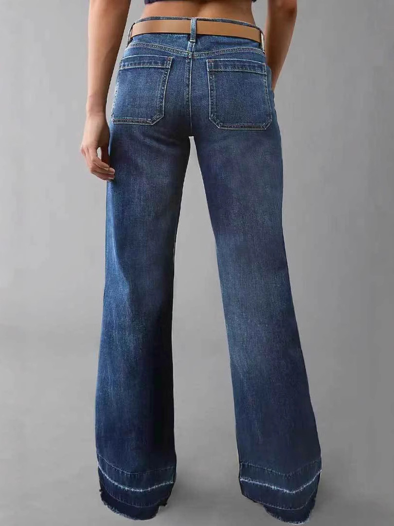 Womens Stretch Bootcut Jeans - Image 3
