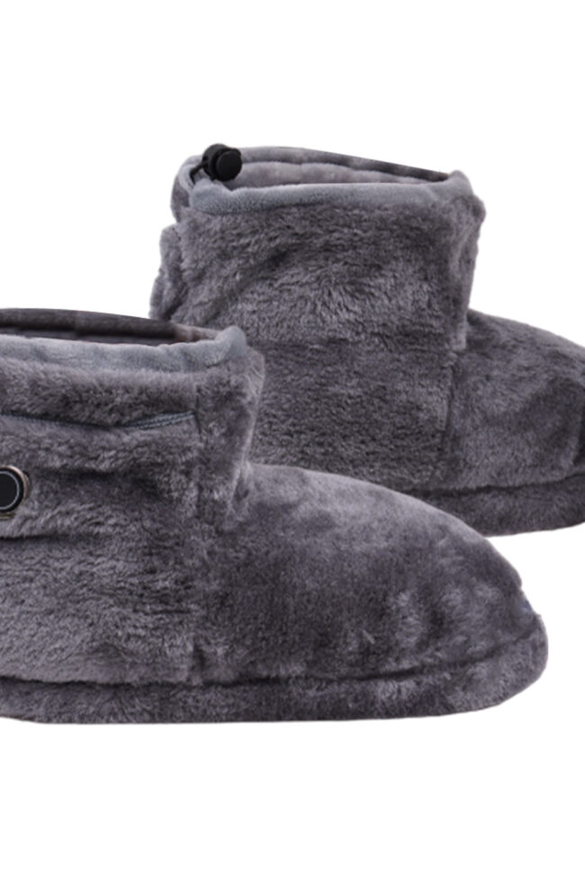 The Blanche Usb Portable Heating Boots Detail – La Rose Couture Shoes & Footwear