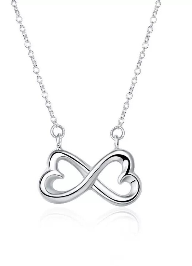 The Coralie Heart Bow Accent Pendant Cross Chain Necklace – La Rose Couture Jewellery & Accessories