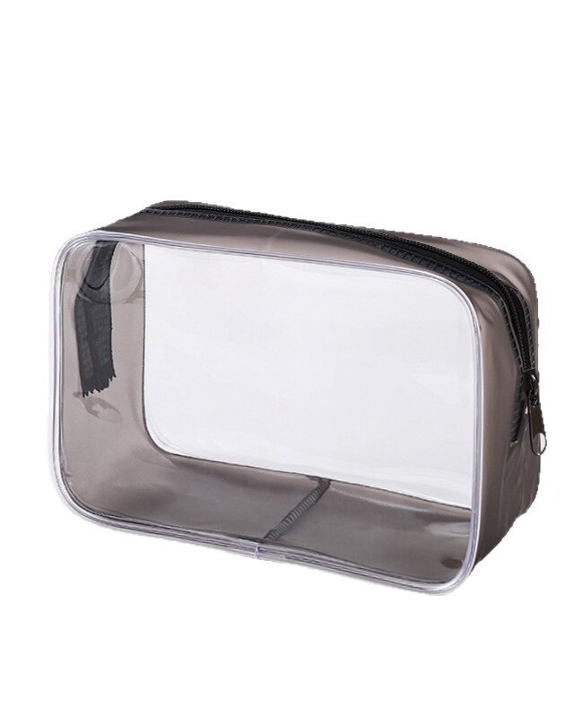 The Gisele Transparent Toiletry Bag Detail – La Rose Couture Handbags & Clutches