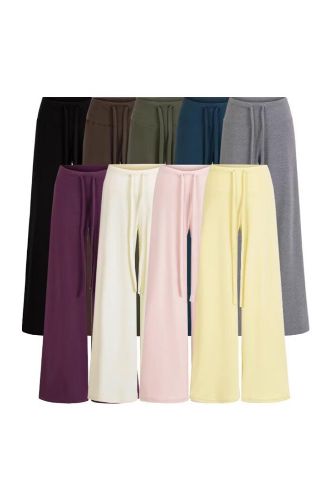 The Rosalie Hooded Sweatshirt and Drawstring Pants Set Detail – La Rose Couture Trousers & Skirts