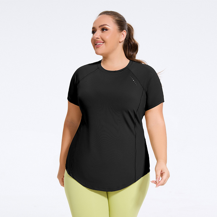 Loose Fit Womens Quick Dry Sports Shirt - Image 2