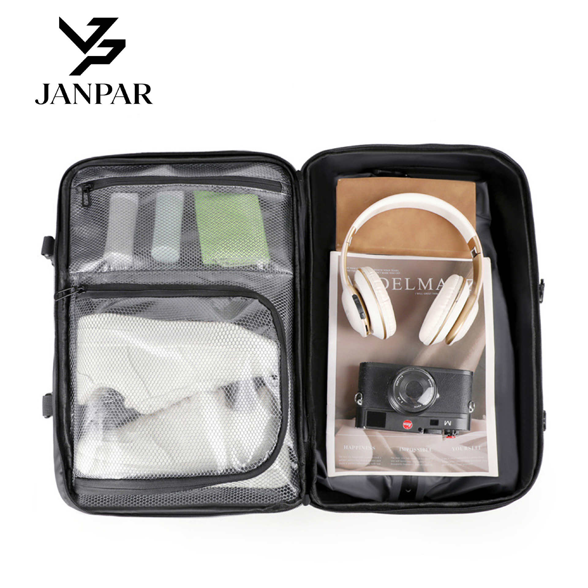 Multifunctional Airbag Laptop Backpack - Image 5