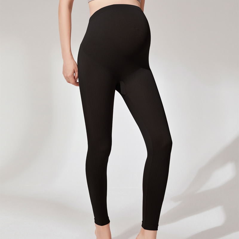 Maternity Leggings with Abdominal Support - Image 5