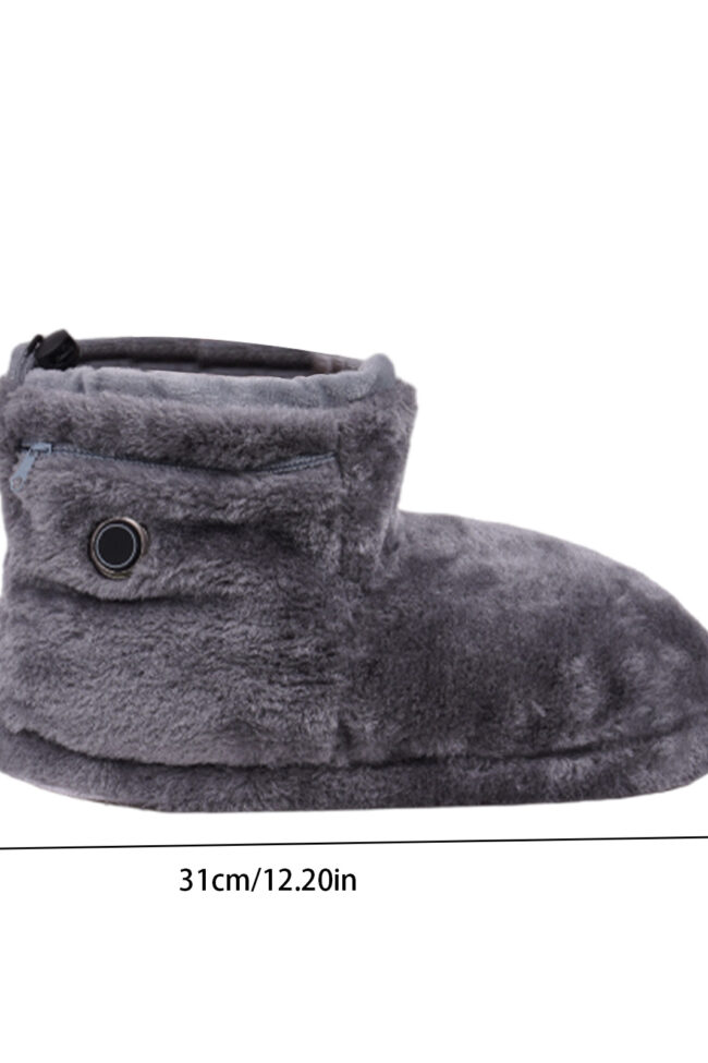 The Blanche Usb Portable Heating Boots Detail – La Rose Couture Shoes & Footwear
