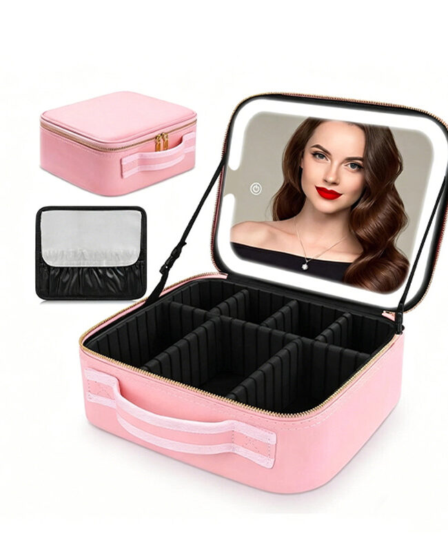 The Elodie Premium Makeup Bag Detail – La Rose Couture Handbags & Clutches