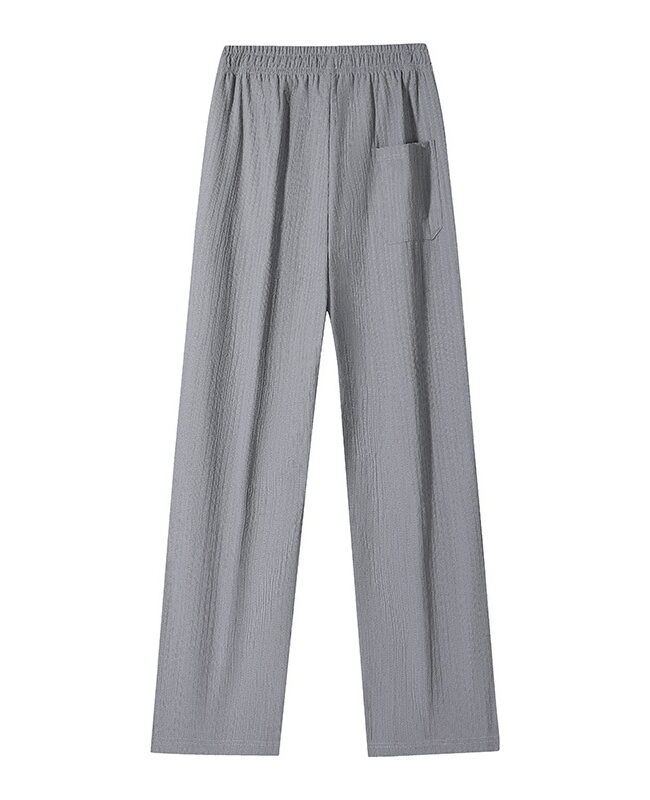 The Zephyrine Retro Drawstring Wide Leg Casual Trousers Detail – La Rose Couture Trousers & Skirts