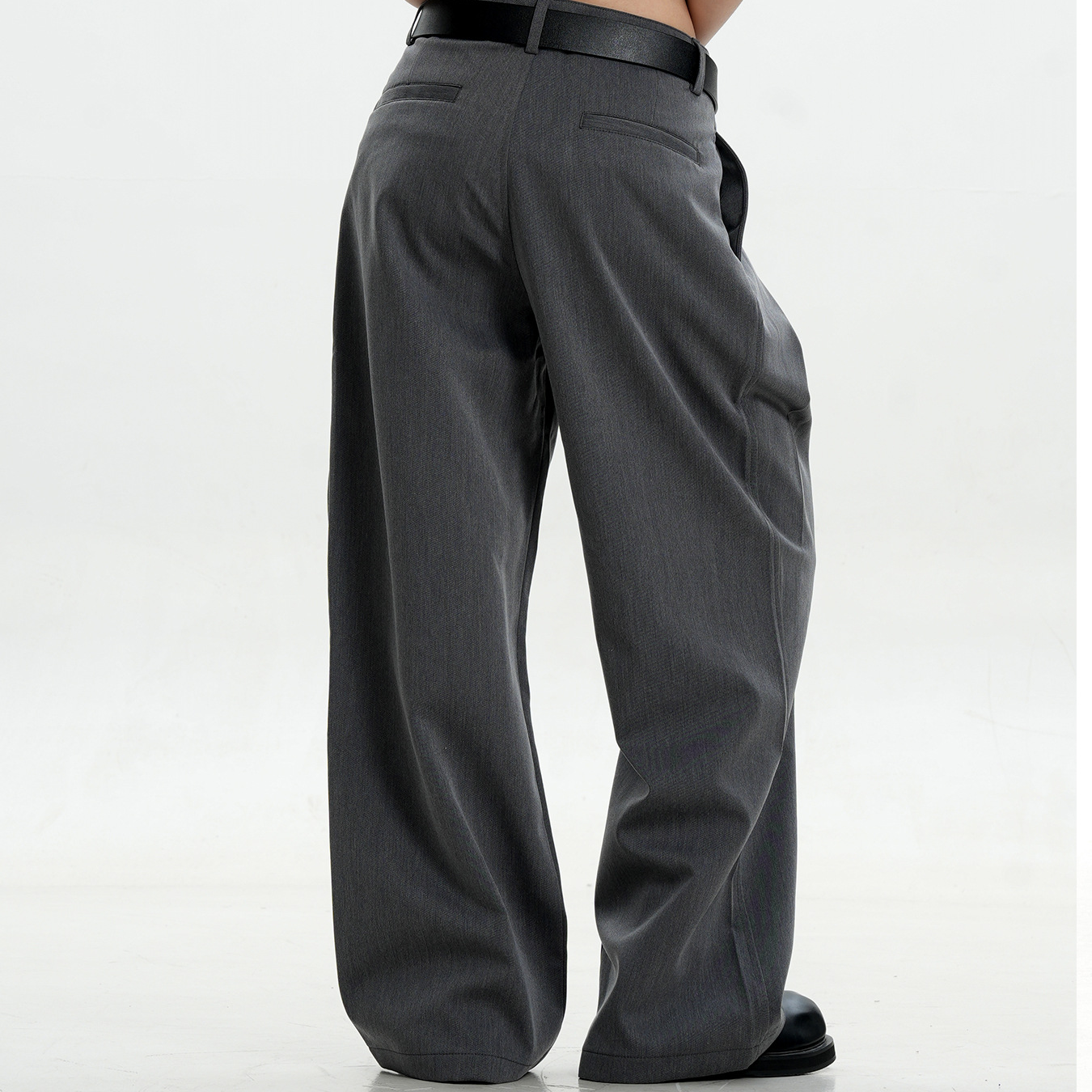 Wide-leg casual trousers - Image 2