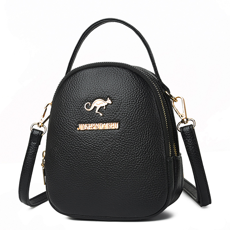 Womens Three-Layer Crossbody Bag - Image 4