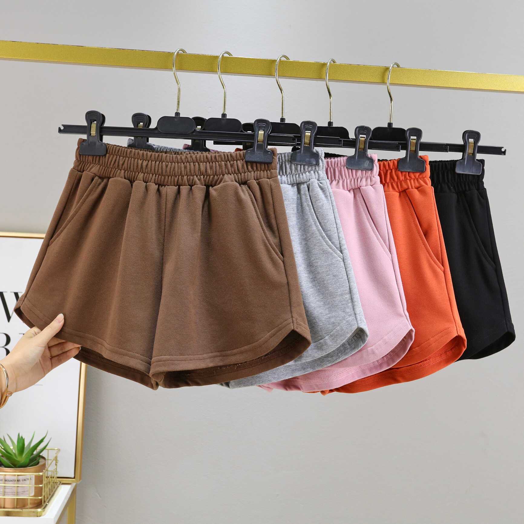 Cotton Home Pants Pajama Pants Women's Summer Shorts Loose Casual Home Outer Wearing Thin Double Pockets - Image 3