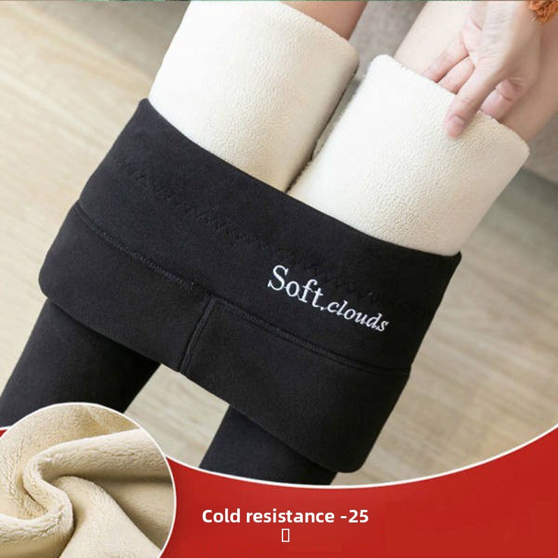 Velvet High Waist Leggings for Women - Image 2