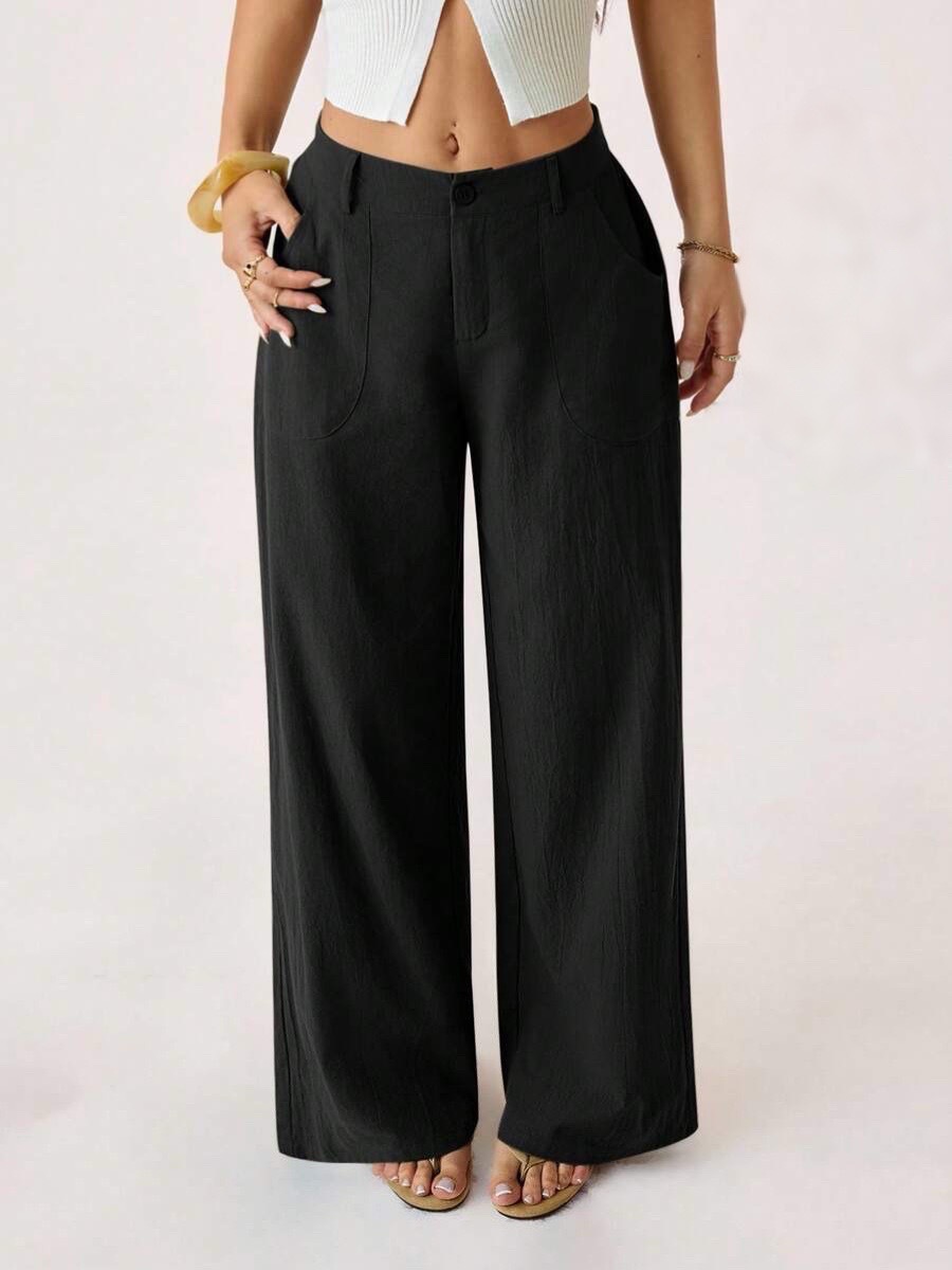 Women's Mid-Waist Pants - Image 4