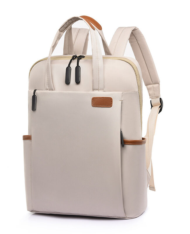 The Berenice Backpack Nylon Computer Commuter Detail – La Rose Couture Handbags & Clutches