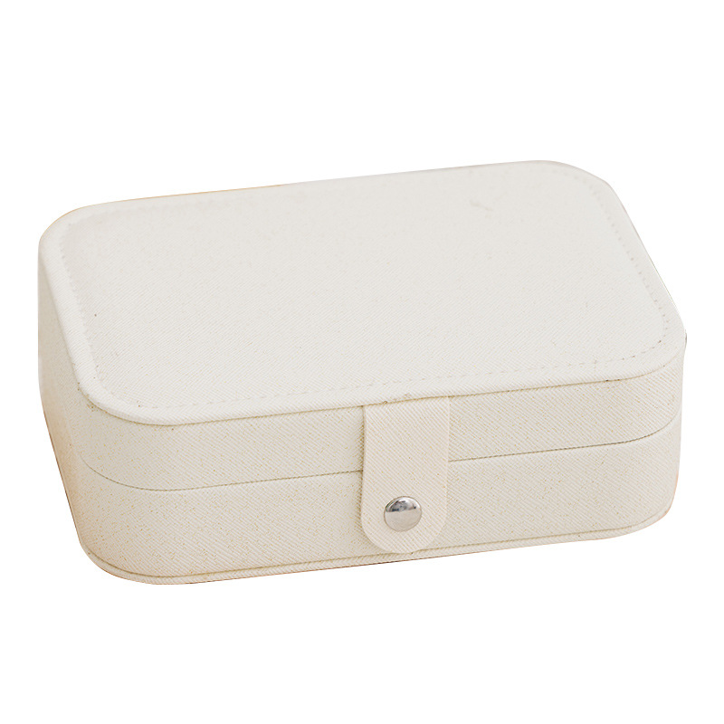Portable Leather Jewelry Organizer Box - Image 4