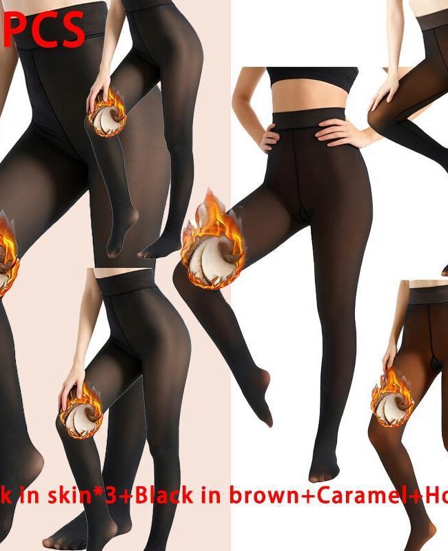 The Camille Fleece Lined Warm Pantyhose Detail – La Rose Couture Trousers & Skirts