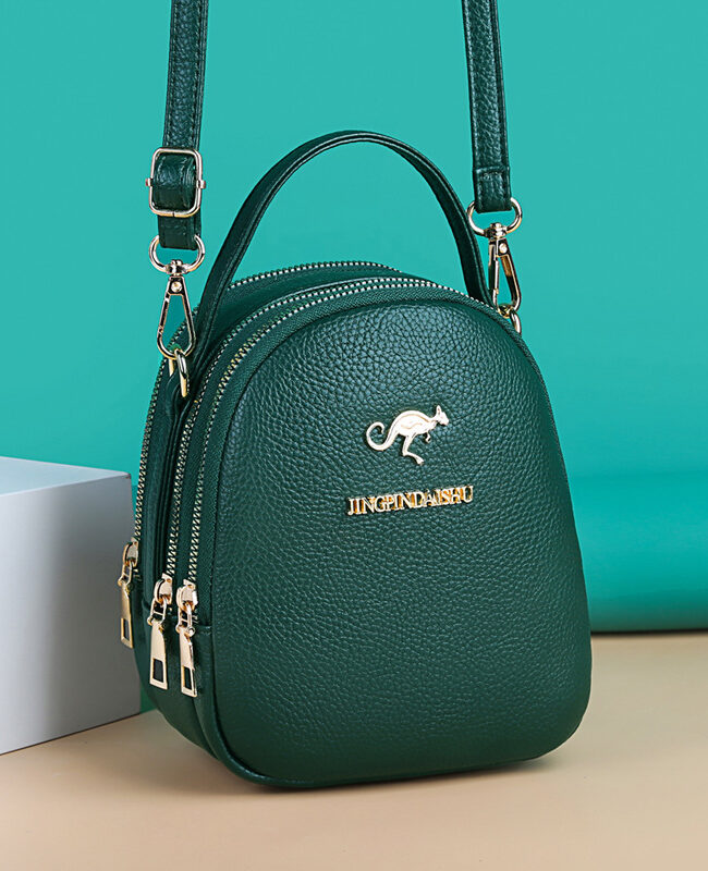 The Iris Three Layer Crossbody Bag Detail – La Rose Couture Handbags & Clutches