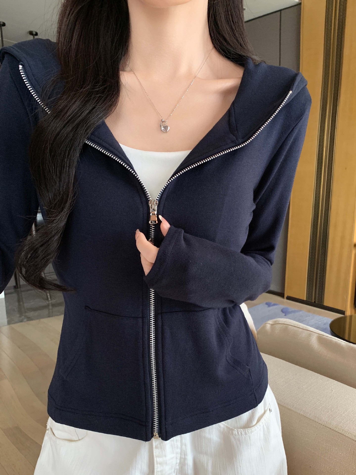 Hooded Cardigan