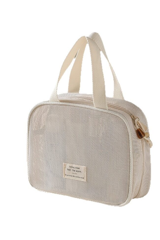 The Amandine Net Fabric Wash and Storage Bag Detail – La Rose Couture Handbags & Clutches