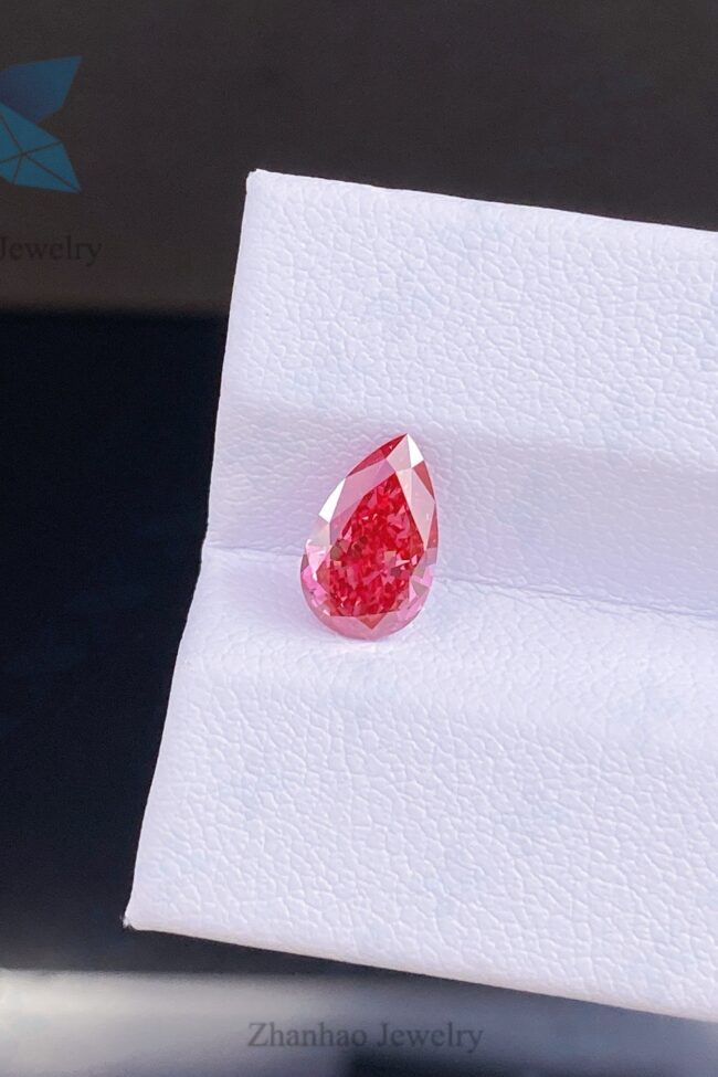 The Gaia Pearl Shaped Colored Diamond Ring Detail – La Rose Couture Jewellery & Accessories