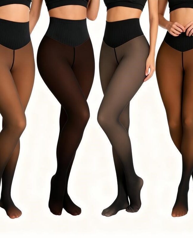 The Eleonore Fleece Lined Translucent Yoga Leggings – La Rose Couture Trousers & Skirts