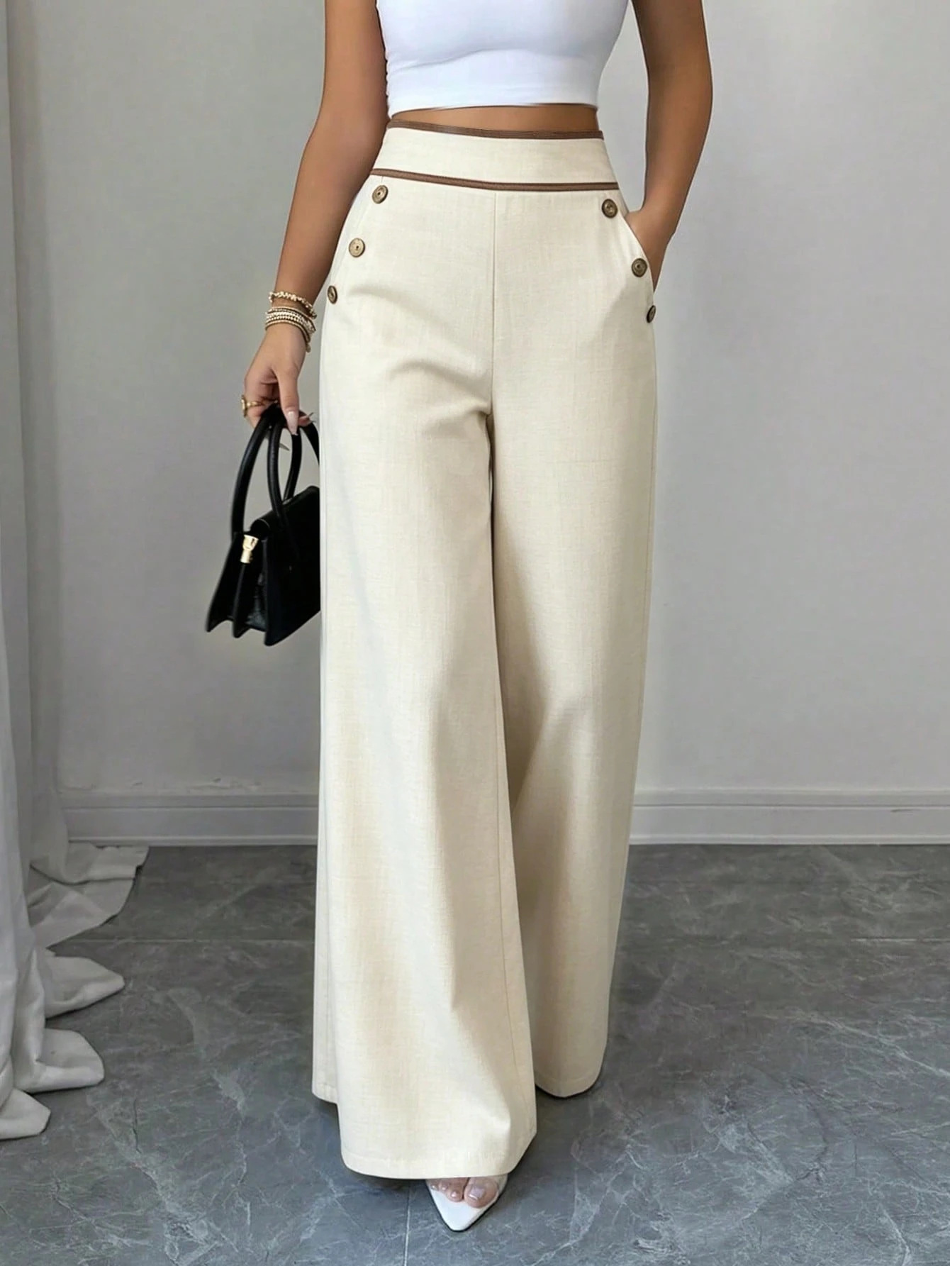 Wide-leg trousers - Image 5