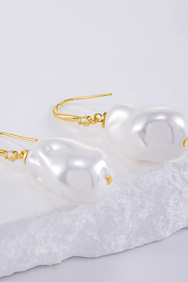 The Morgane Pearl Earrings Detail – La Rose Couture Jewellery & Accessories