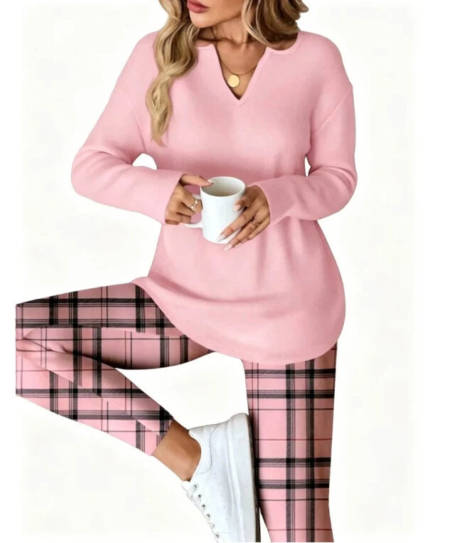 The Marine Loose Top Plaid Pants Detail – La Rose Couture Coats & Jackets