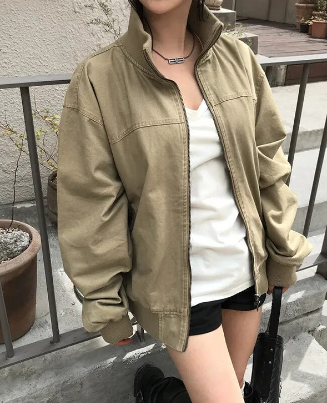 The Melanie Loose Fit Casual Jacket Detail – La Rose Couture Coats & Jackets