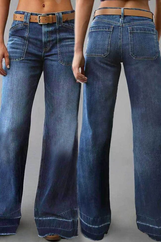 The Florine Stretch Bootcut Jeans – La Rose Couture Trousers & Skirts