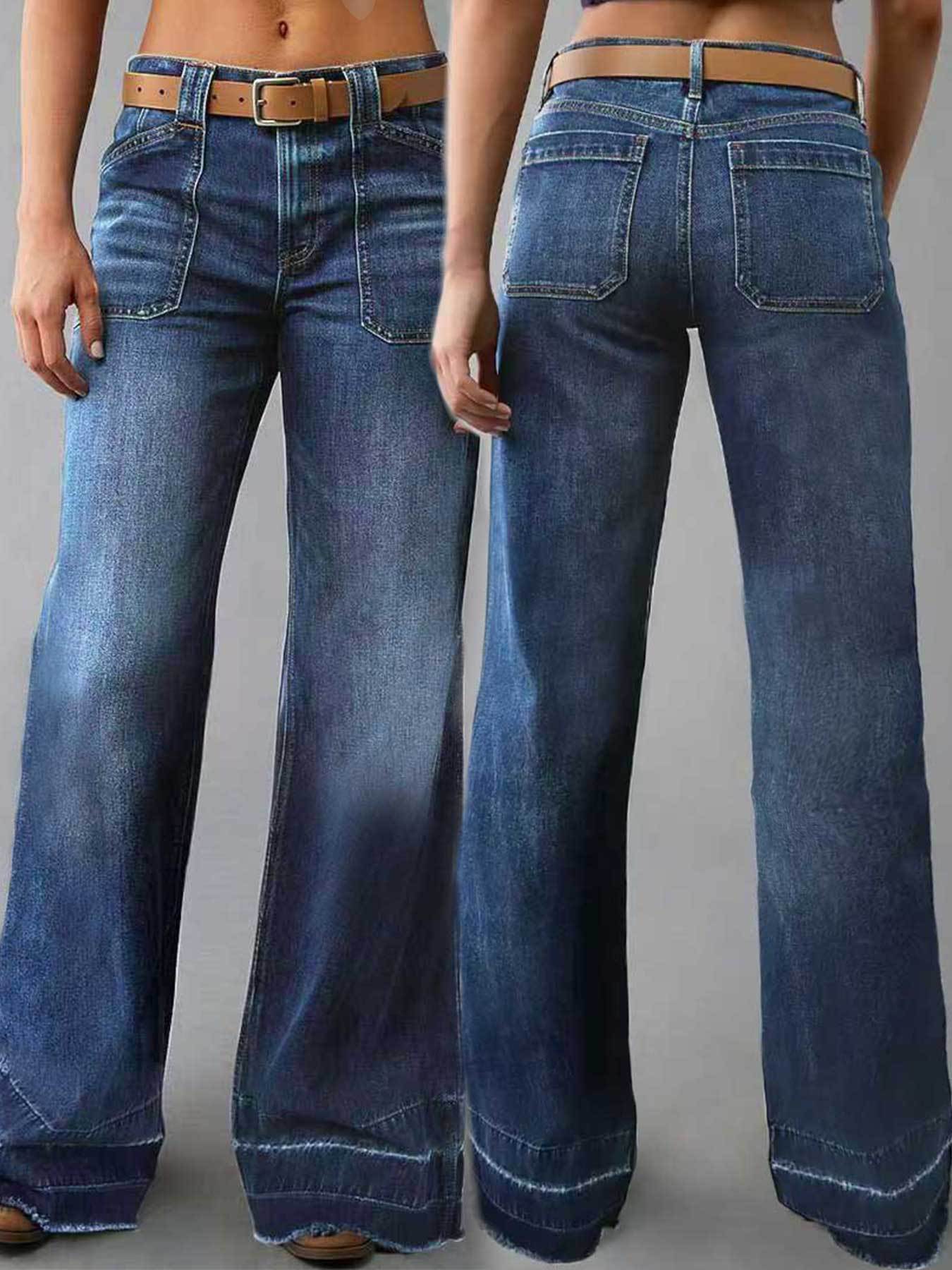 Womens Stretch Bootcut Jeans