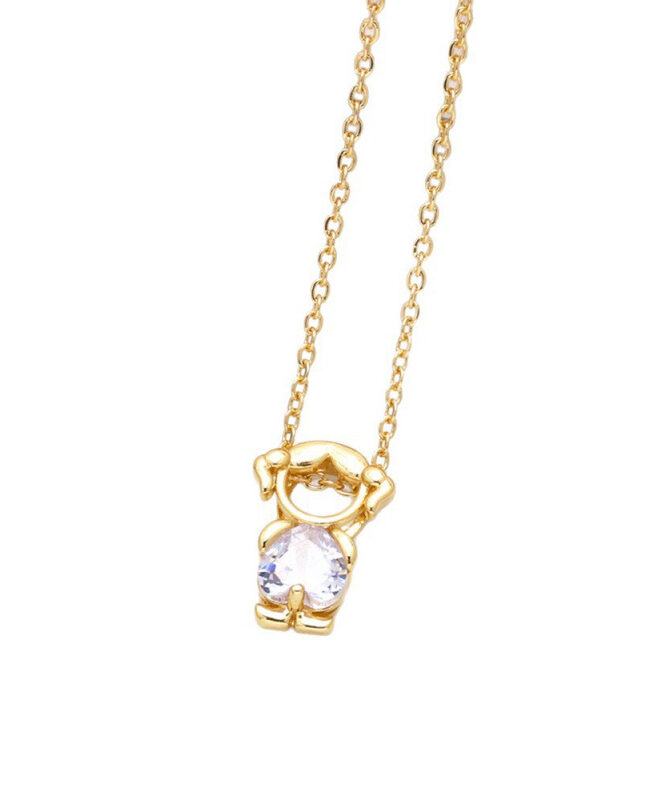 The Clemence Girl's Pendant Necklace Made of Copper Detail – La Rose Couture Jewellery & Accessories