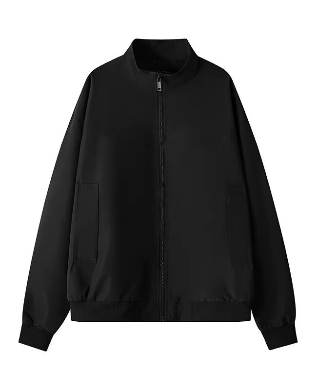 The Elodie Unisex Autumn Three Proof Loose Fit Outdoor Jacket Detail – La Rose Couture Coats & Jackets