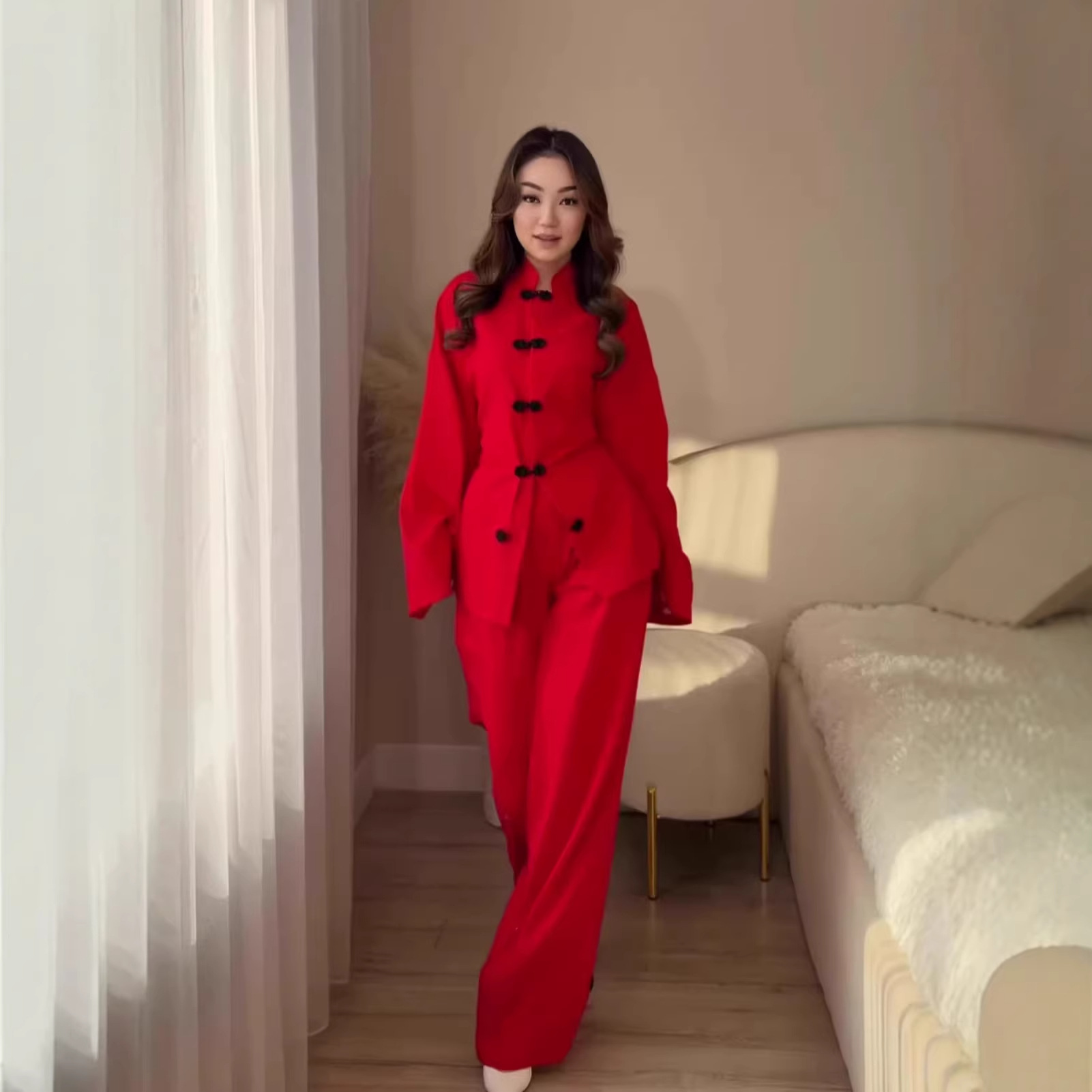 Retro Elegant Two-Piece Set - Image 4