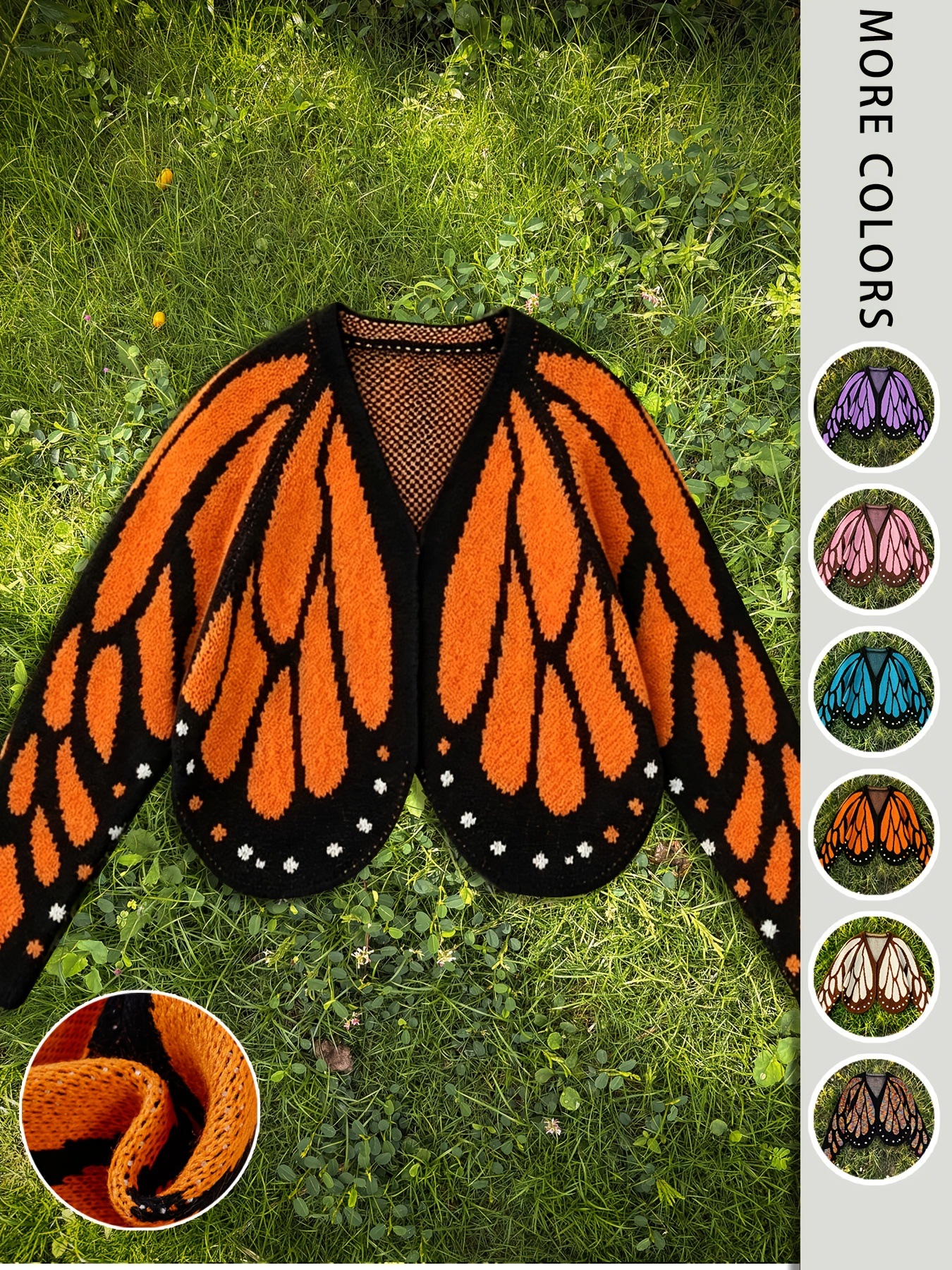 Butterfly Knit Sweater