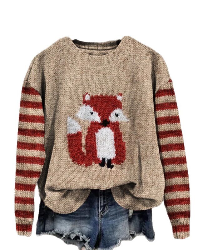 The Eleonore 3d Printed Long Sleeve Sweatshirt Halloween Squirrel Novelty Top Detail – La Rose Couture Tops & Blouses