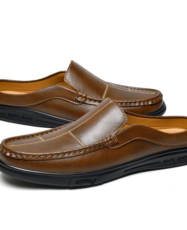 The Madeleine Breathable Leather Slip on Shoes – La Rose Couture Shoes & Footwear
