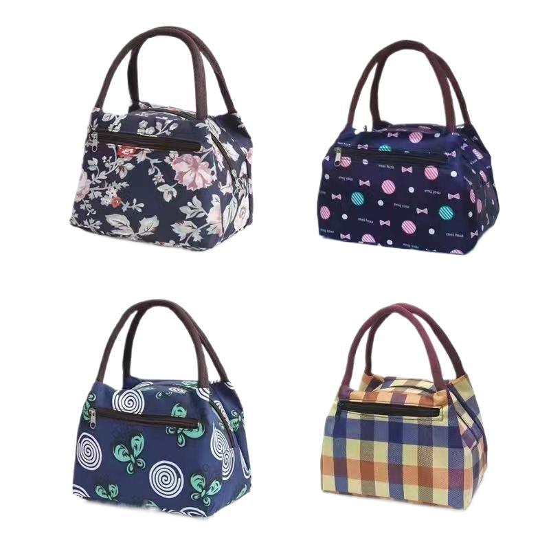 Ladies' Thick Oxford Cloth Waterproof Handheld Shopping Bag - Image 2